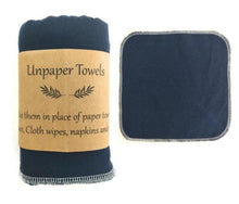 Load image into Gallery viewer, 10 reusable eco-friendly zero-paper towel cloth wipe napkin | 24 designs