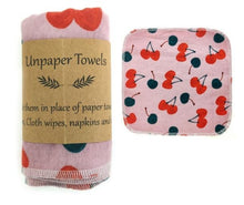 Load image into Gallery viewer, 10 reusable eco-friendly zero-paper towel cloth wipe napkin | 24 designs