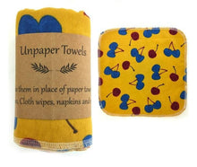 Load image into Gallery viewer, 10 reusable eco-friendly zero-paper towel cloth wipe napkin | 24 designs