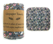 Load image into Gallery viewer, 10 reusable eco-friendly zero-paper towel cloth wipe napkin | 24 designs