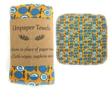 Load image into Gallery viewer, 10 reusable eco-friendly zero-paper towel cloth wipe napkin | 24 designs
