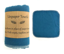 Load image into Gallery viewer, 10 reusable eco-friendly zero-paper towel cloth wipe napkin | 24 designs