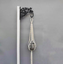 Load image into Gallery viewer, handmade and 100% organic cotton macrame plant hanger