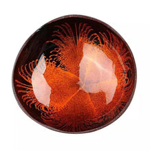 Load image into Gallery viewer, Handcrafted coconut bowl for noodles fruit salad | trinket dish decoration | 6 different colours