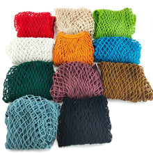 Load image into Gallery viewer, Reusable mesh string cotton bag | 18 different colours