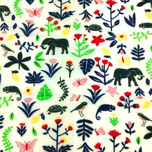 Load image into Gallery viewer, Reusable beeswax food wrap with a nature theme