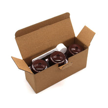 Load image into Gallery viewer, Three brown reusable coffee capsules for Nespresso