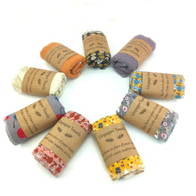 Load image into Gallery viewer, 10 reusable eco-friendly zero-paper towel cloth wipe napkin | 24 designs